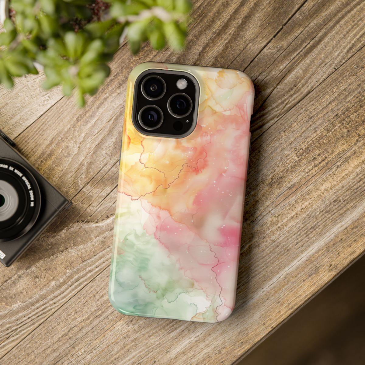 iPhone Case - Color Fused Marble