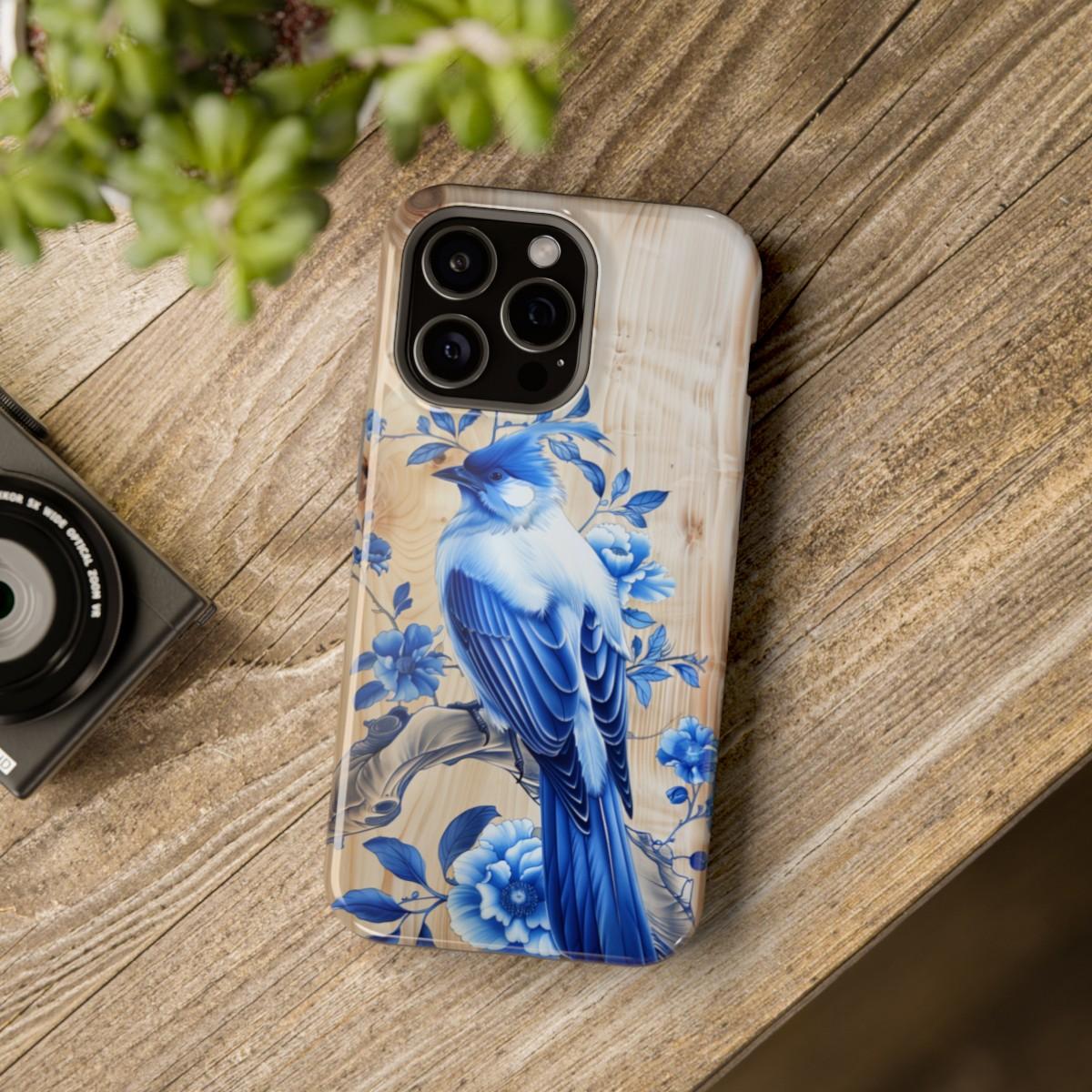 iPhone Case- Blue Sparrow