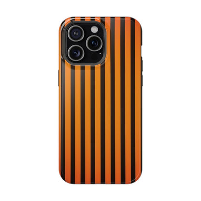 iPhone Case- Subtle Orange Stripes