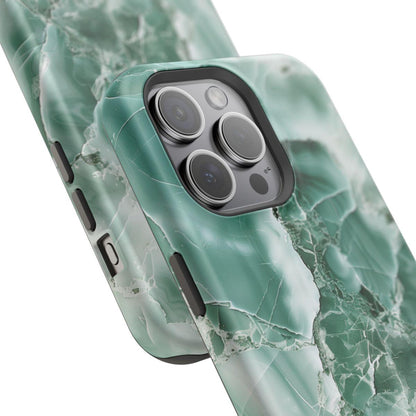 iPhone Case - Greenish Marble