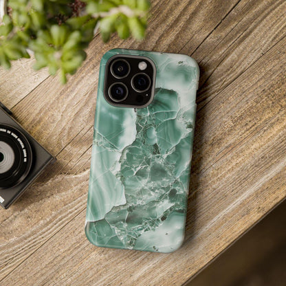 iPhone Case - Greenish Marble