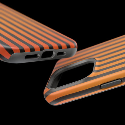 iPhone Case- Subtle Orange Stripes