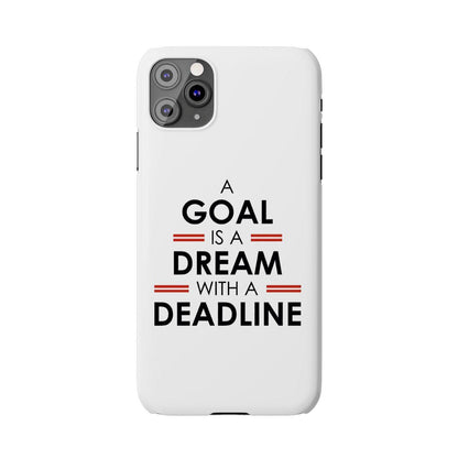 iPhone Case- Dreams White