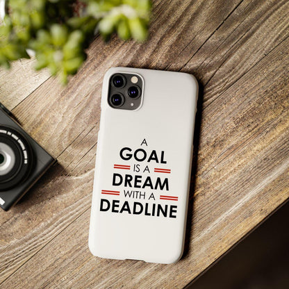 iPhone Case- Dreams White