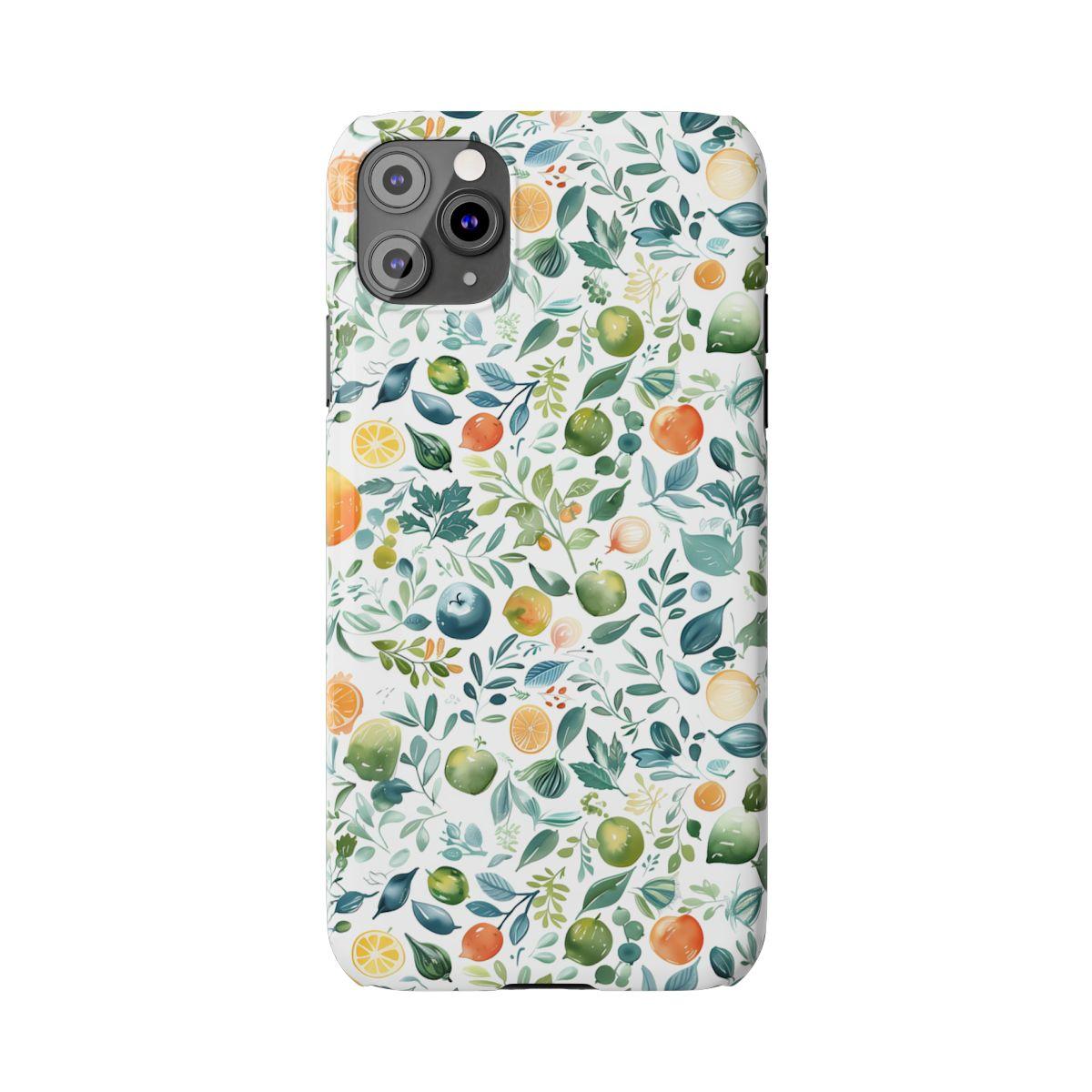 iPhone Case- Fruit Garden