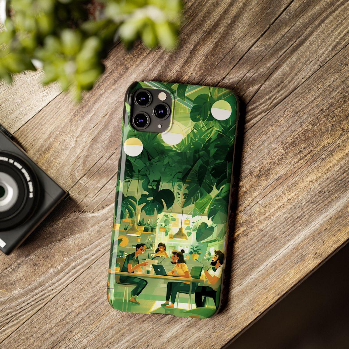 iPhone Case - Office Green