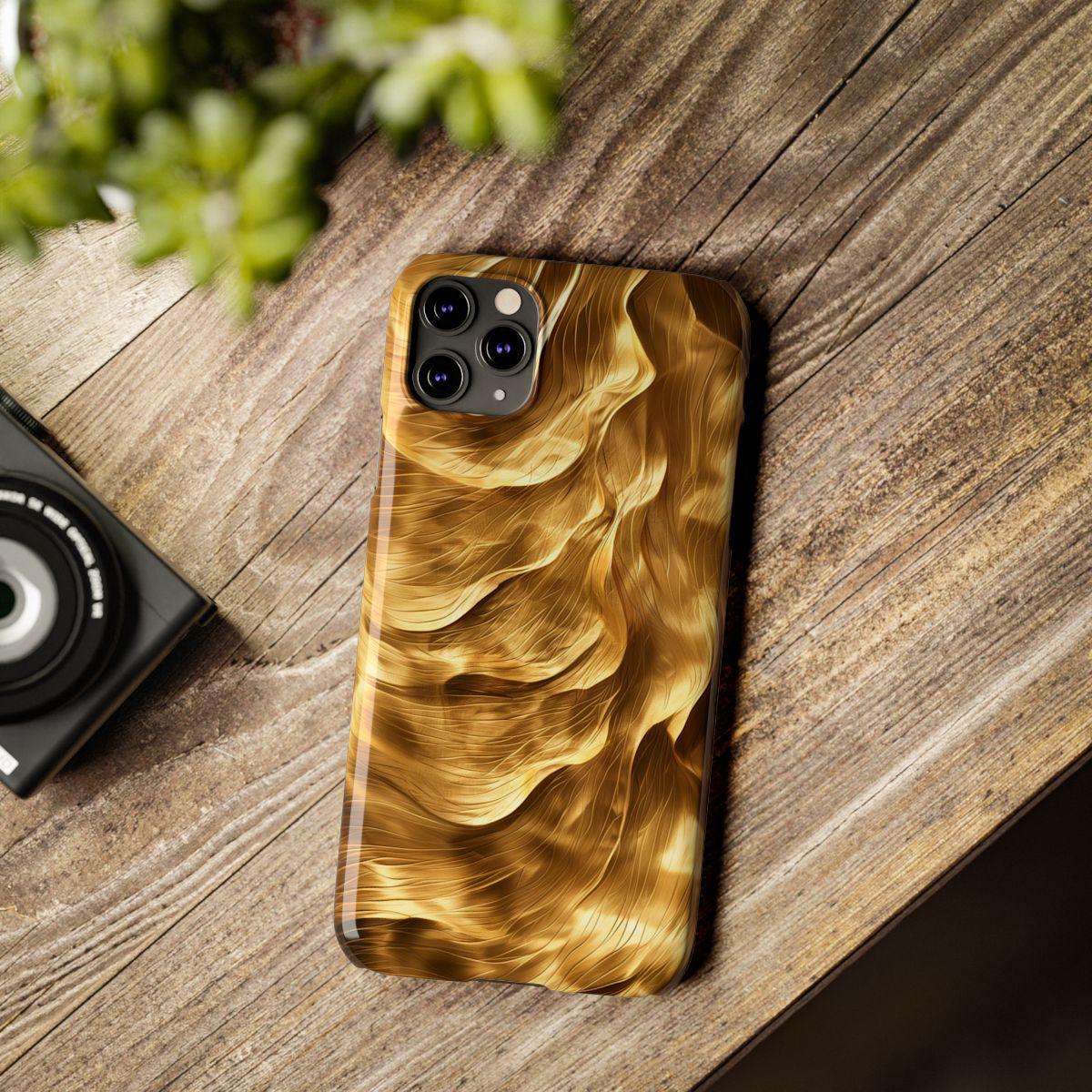 iPhone Case - Golden Waves