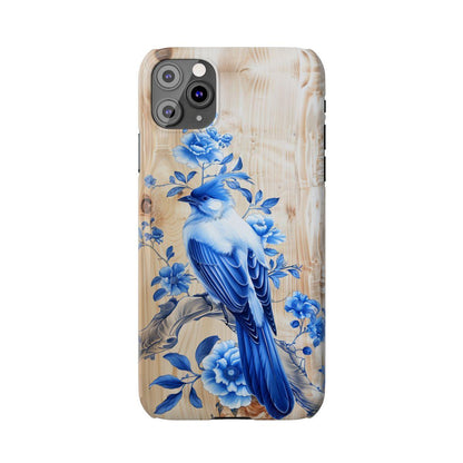 iPhone Case- Blue Sparrow