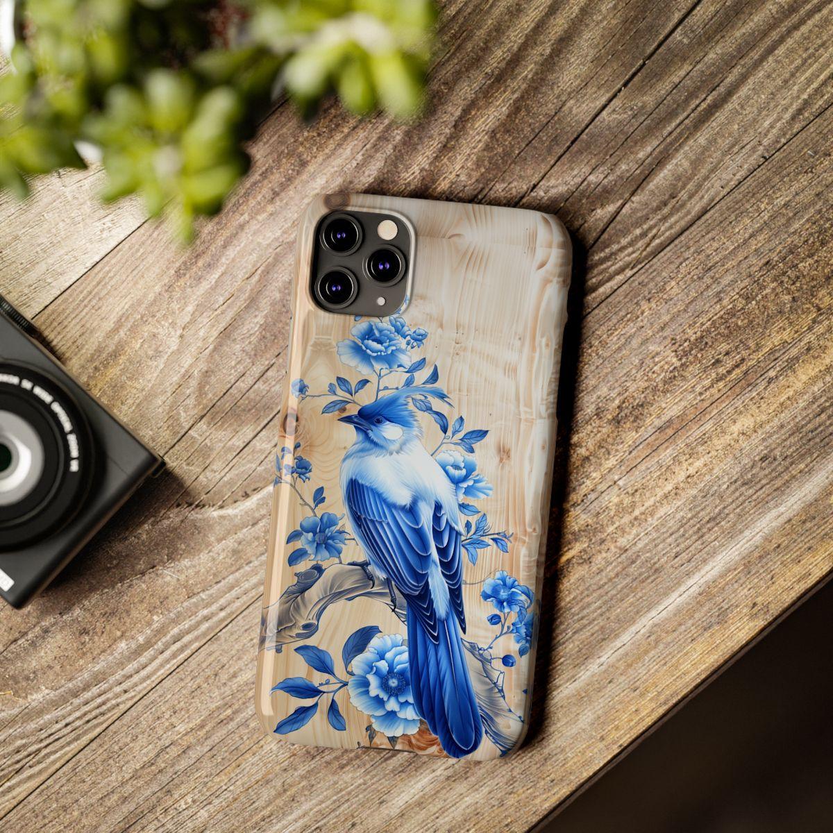 iPhone Case- Blue Sparrow