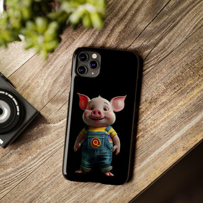 iPhone Case- Cheerful Piglet