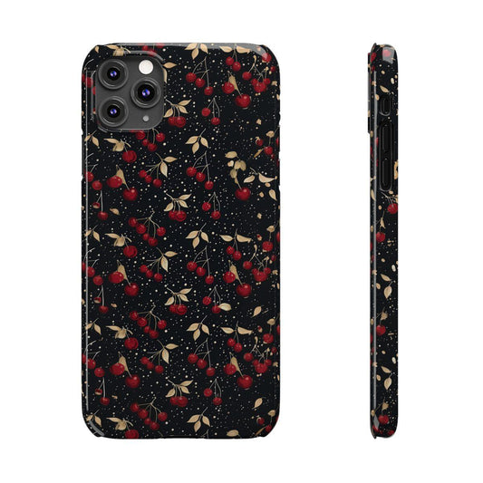 iPhone Case - Red Berries Garden