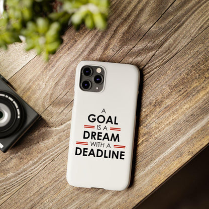 iPhone Case- Dreams White