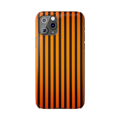 iPhone Case- Subtle Orange Stripes