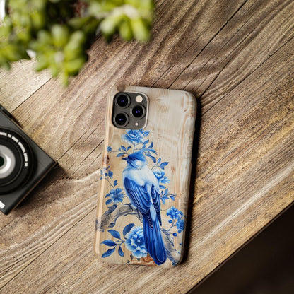 iPhone Case- Blue Sparrow