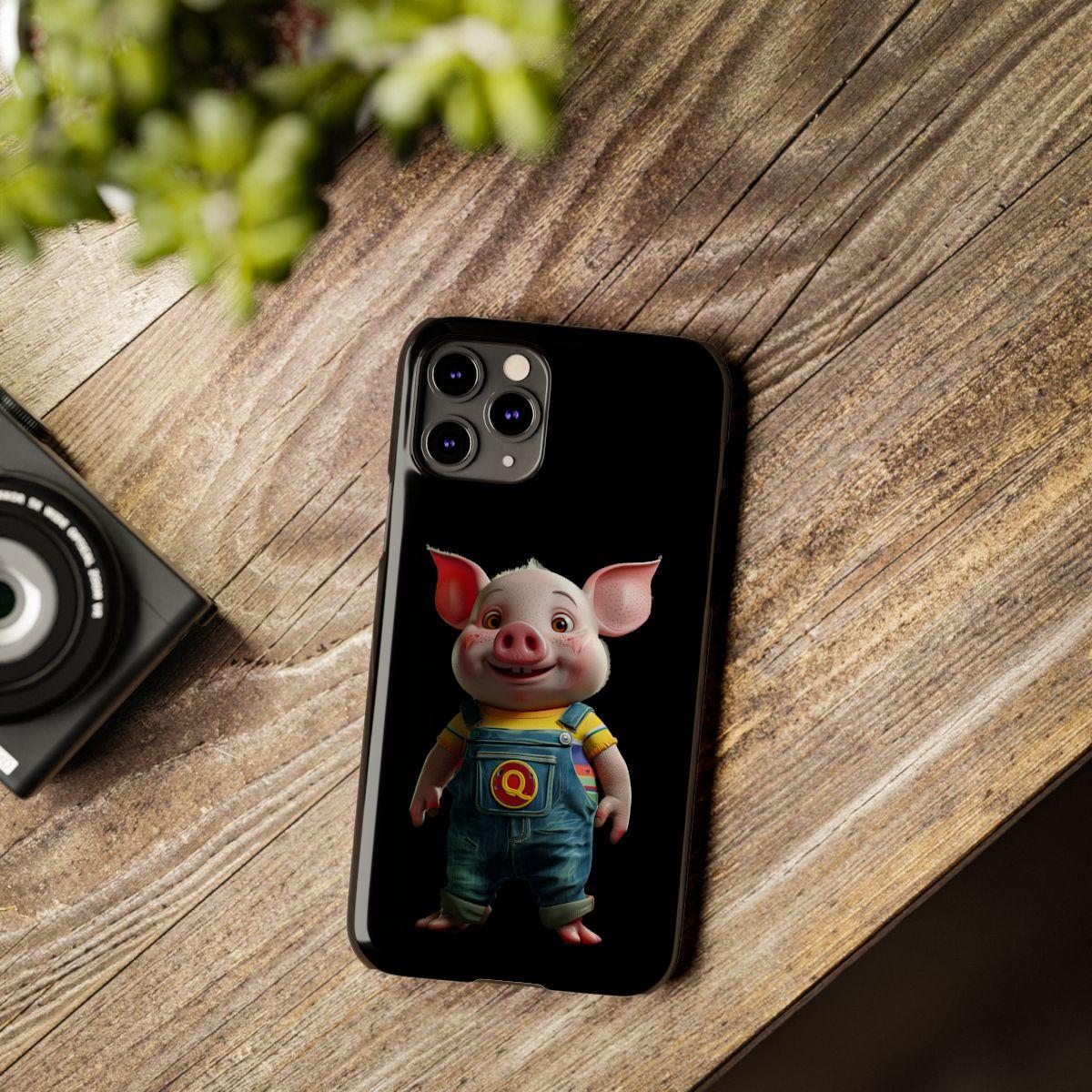 iPhone Case- Cheerful Piglet