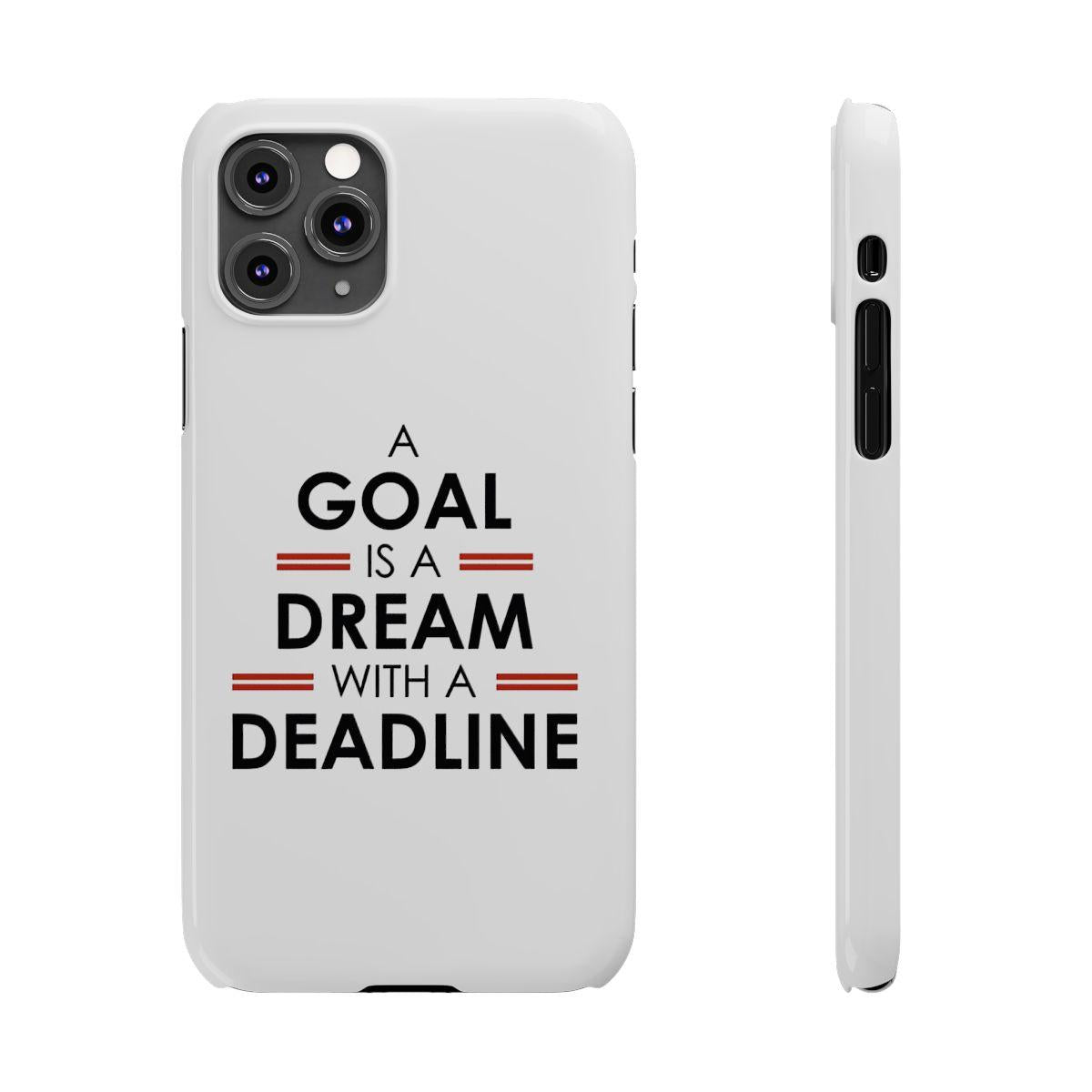 iPhone Case- Dreams White