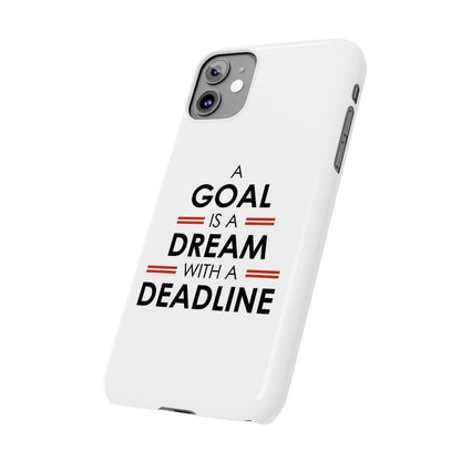 iPhone Case- Dreams White