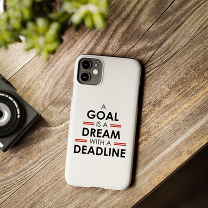 iPhone Case- Dreams White