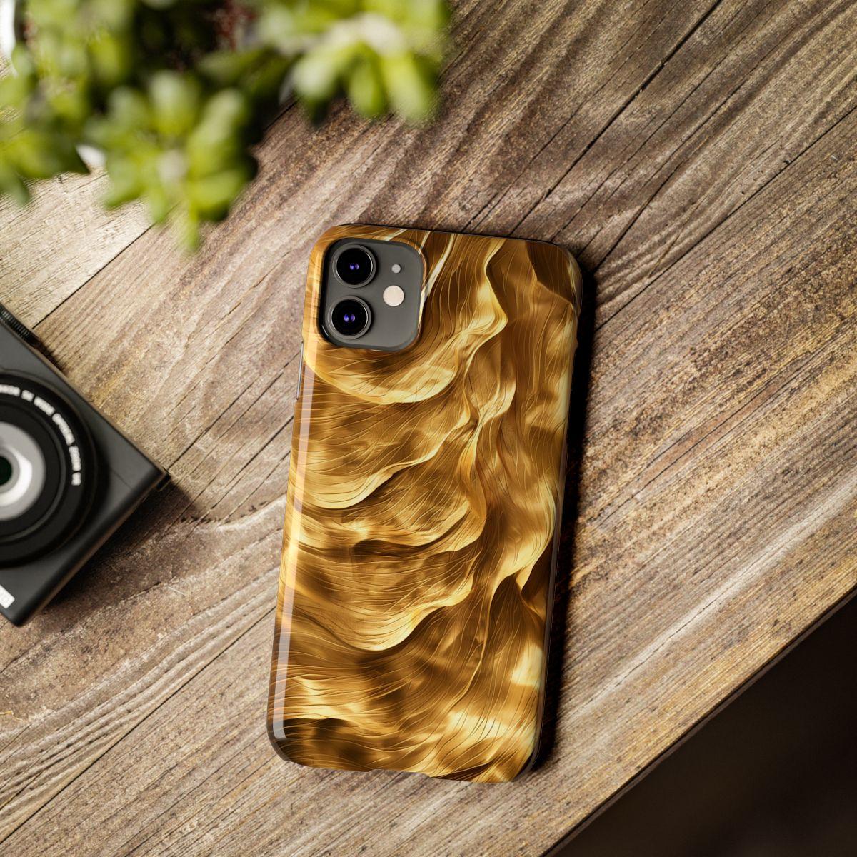 iPhone Case - Golden Waves