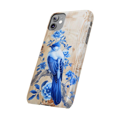 iPhone Case- Blue Sparrow