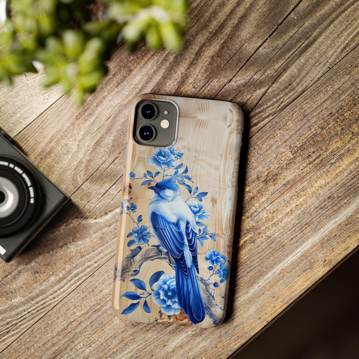 iPhone Case- Blue Sparrow