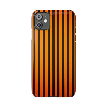 iPhone Case- Subtle Orange Stripes