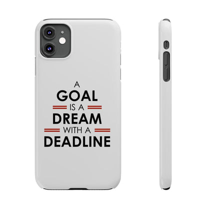 iPhone Case- Dreams White