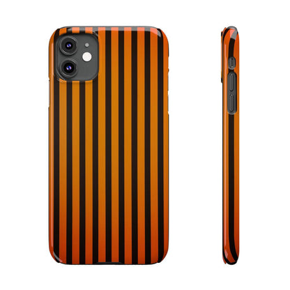 iPhone Case- Subtle Orange Stripes