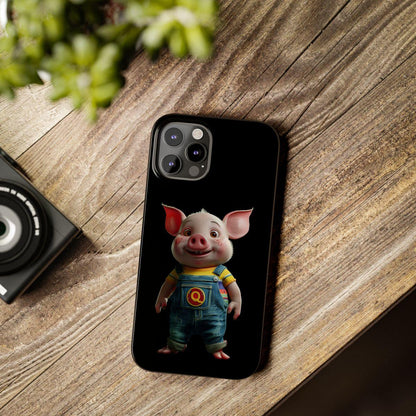 iPhone Case- Cheerful Piglet