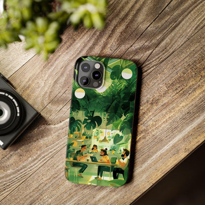 iPhone Case - Office Green