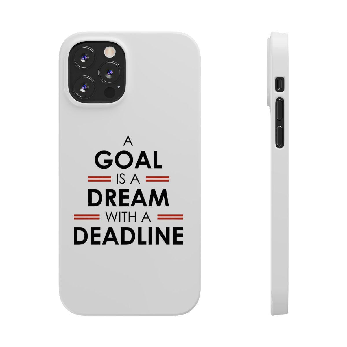 iPhone Case- Dreams White