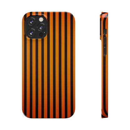 iPhone Case- Subtle Orange Stripes