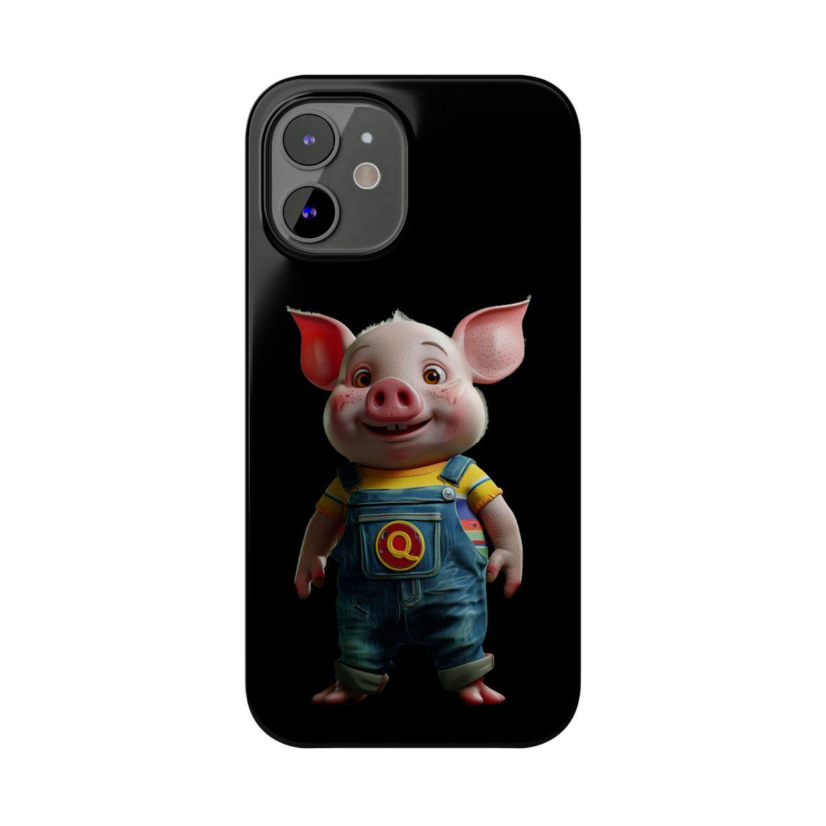 iPhone Case- Cheerful Piglet