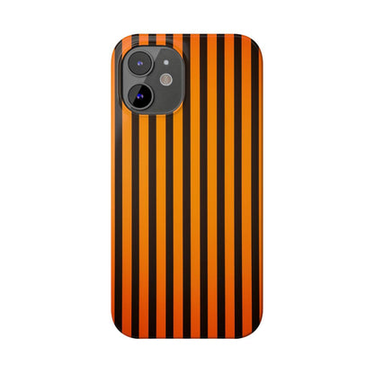 iPhone Case- Subtle Orange Stripes