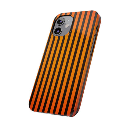 iPhone Case- Subtle Orange Stripes