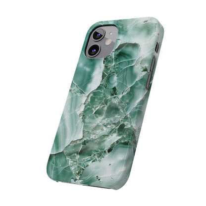 iPhone Case - Greenish Marble