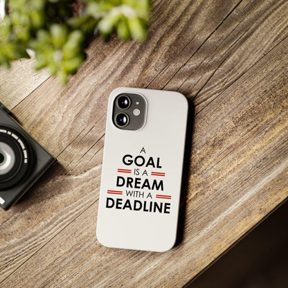 iPhone Case- Dreams White