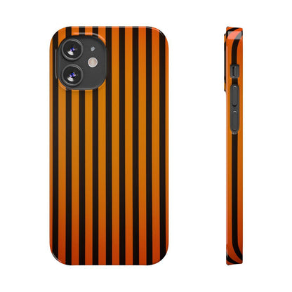 iPhone Case- Subtle Orange Stripes