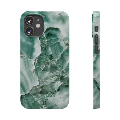 iPhone Case - Greenish Marble