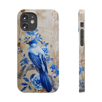 iPhone Case- Blue Sparrow