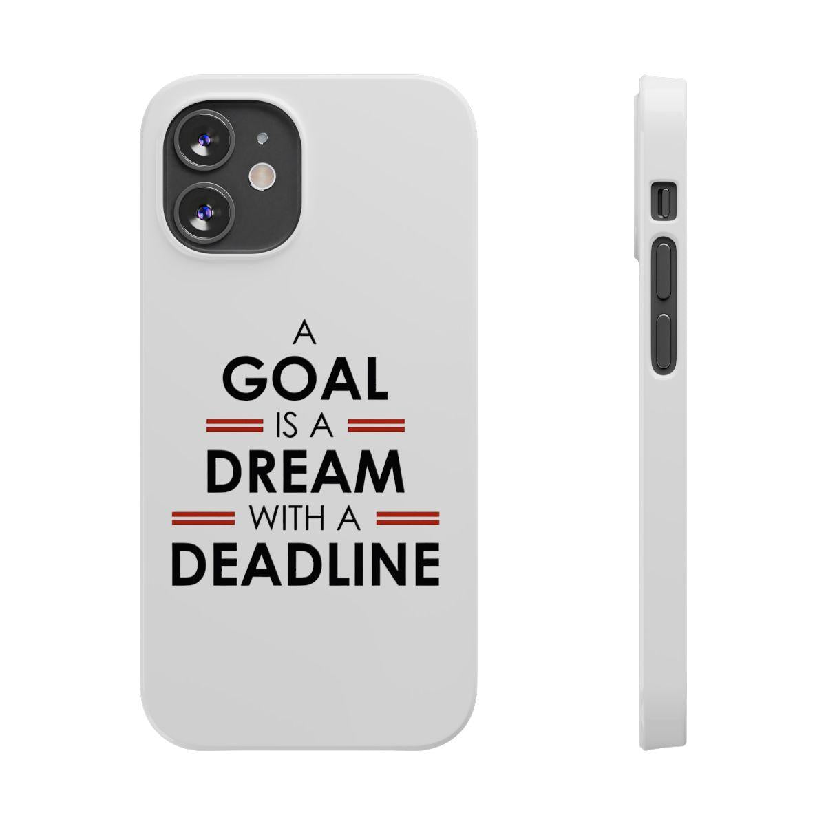 iPhone Case- Dreams White