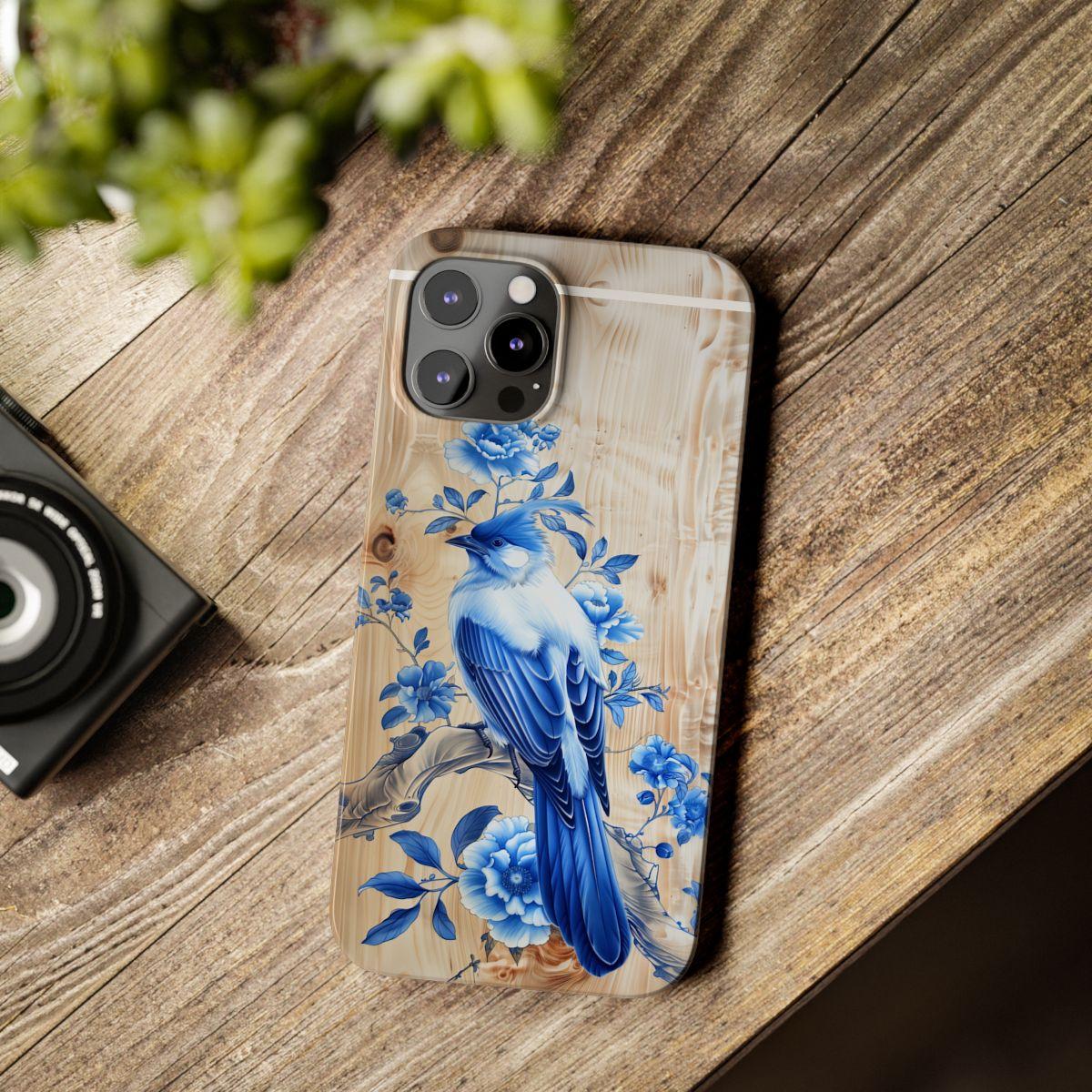 iPhone Case- Blue Sparrow