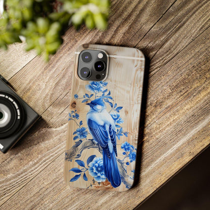 iPhone Case- Blue Sparrow