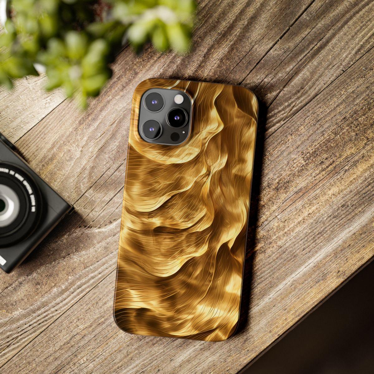 iPhone Case - Golden Waves