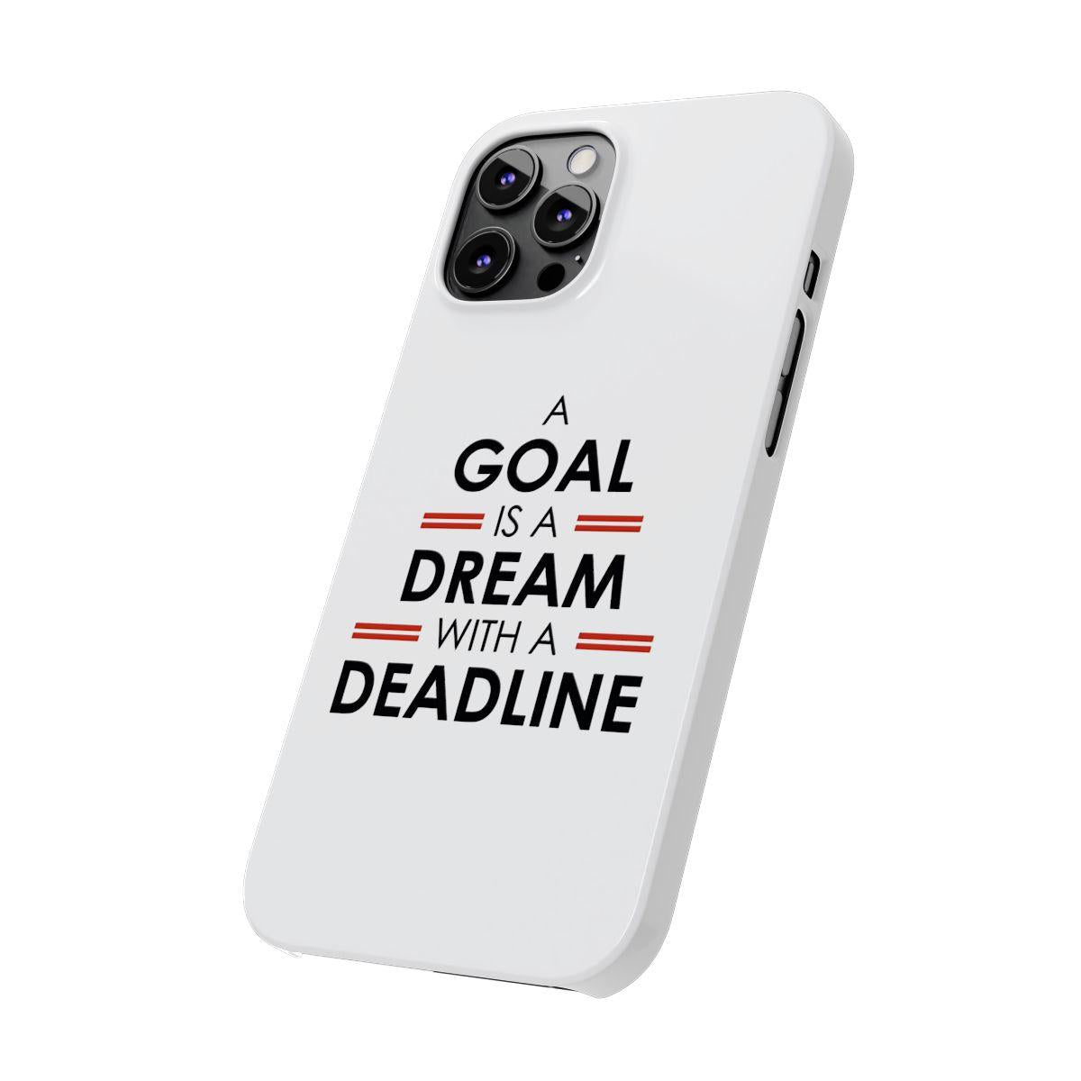 iPhone Case- Dreams White