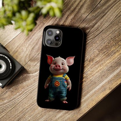 iPhone Case- Cheerful Piglet