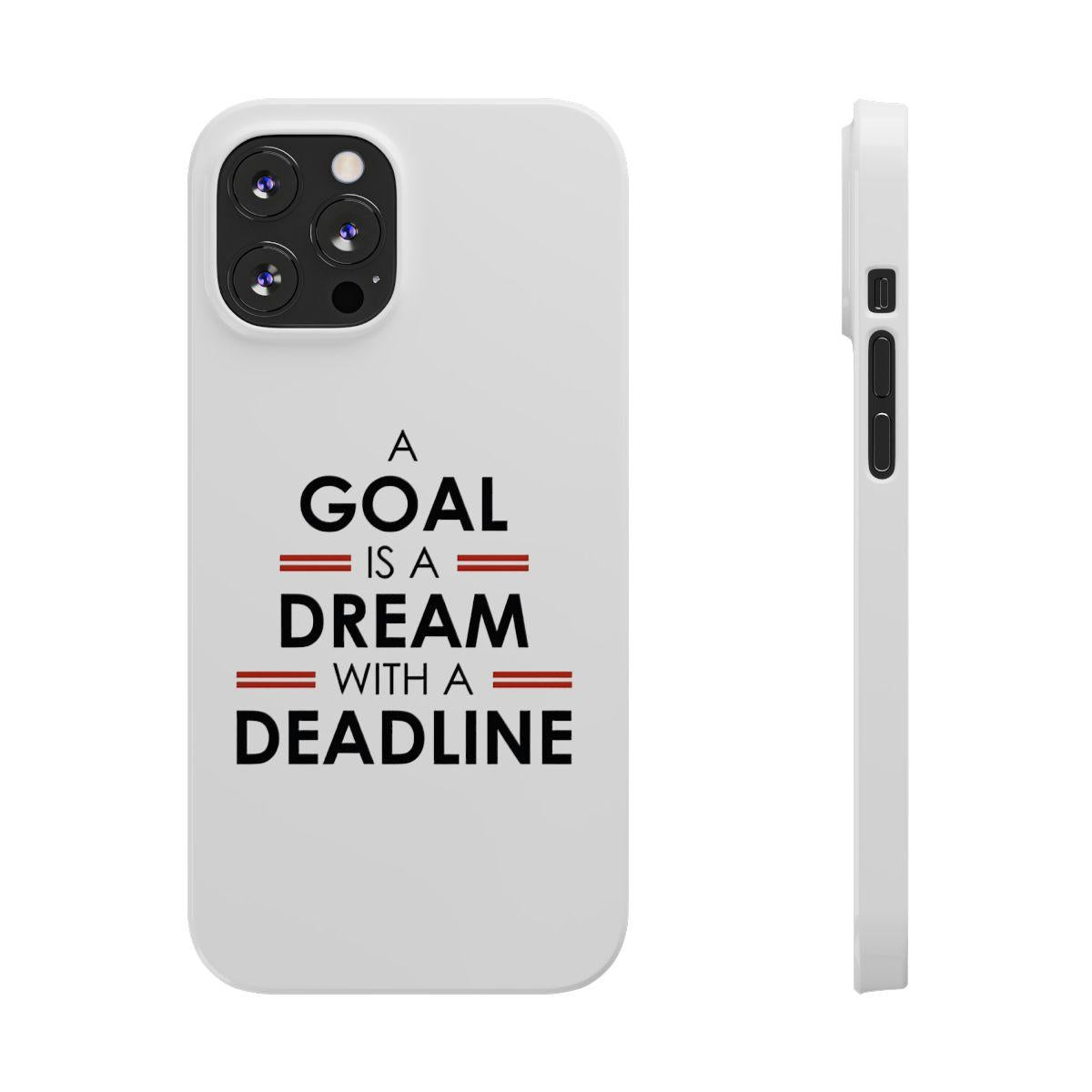 iPhone Case- Dreams White