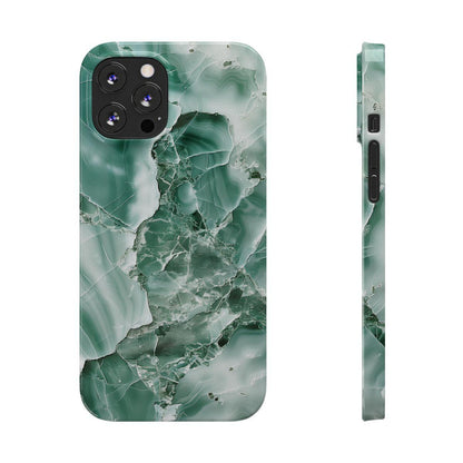 iPhone Case - Greenish Marble