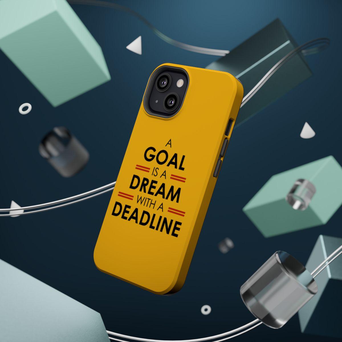 iPhone Case- Goals And Dreams Yellowish.