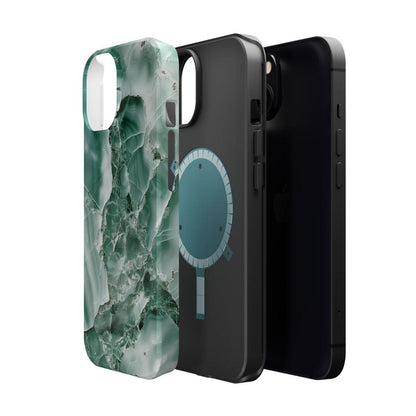 iPhone Case - Greenish Marble.